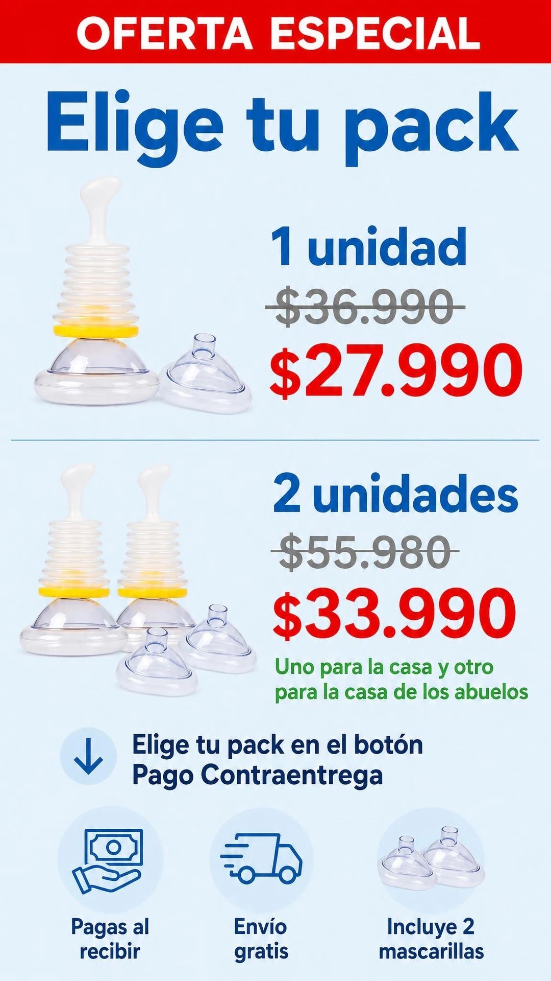 Botiquín anti asfixia 02 oferta