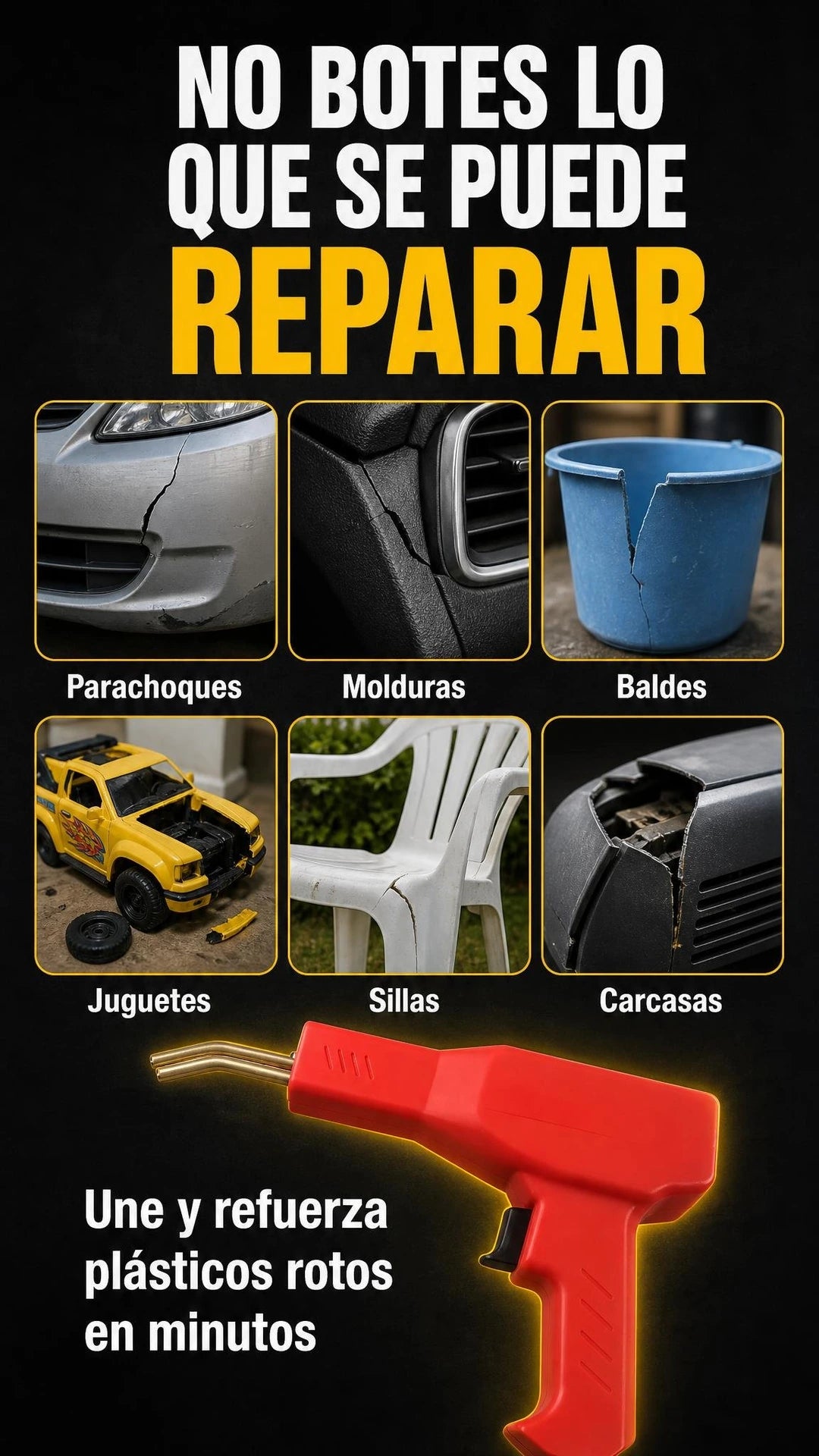 SoldaFix: plásticos que puedes reparar