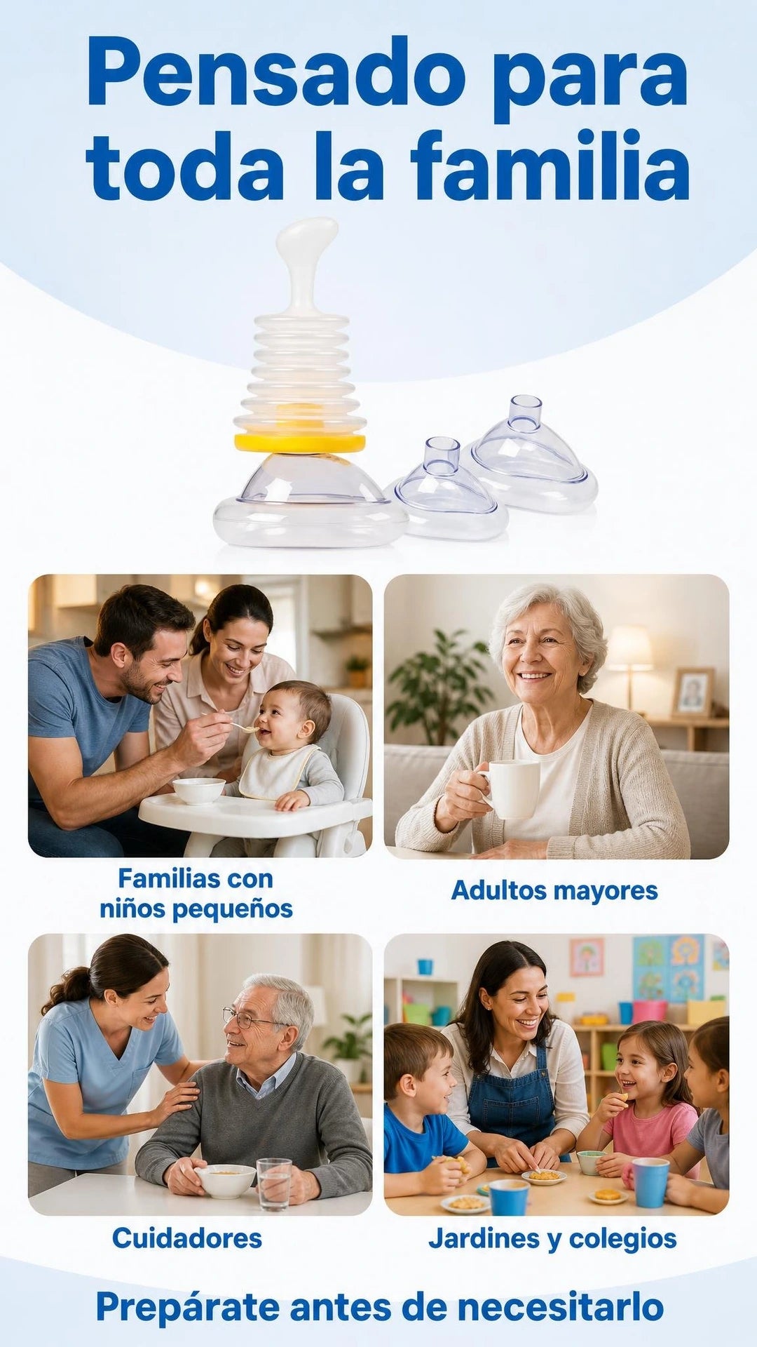 Botiquín anti asfixia 06 familia