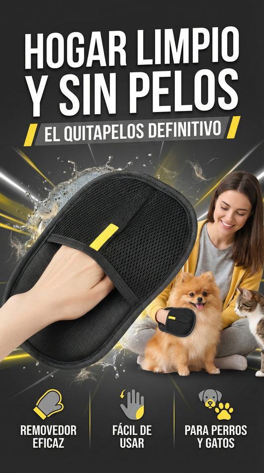 AdiósPelos™ | Guante Removedor de Pelo Reutilizable